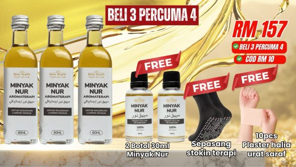 PAKEJ 3 BESAR 2 KECIK + FREEGIFT
