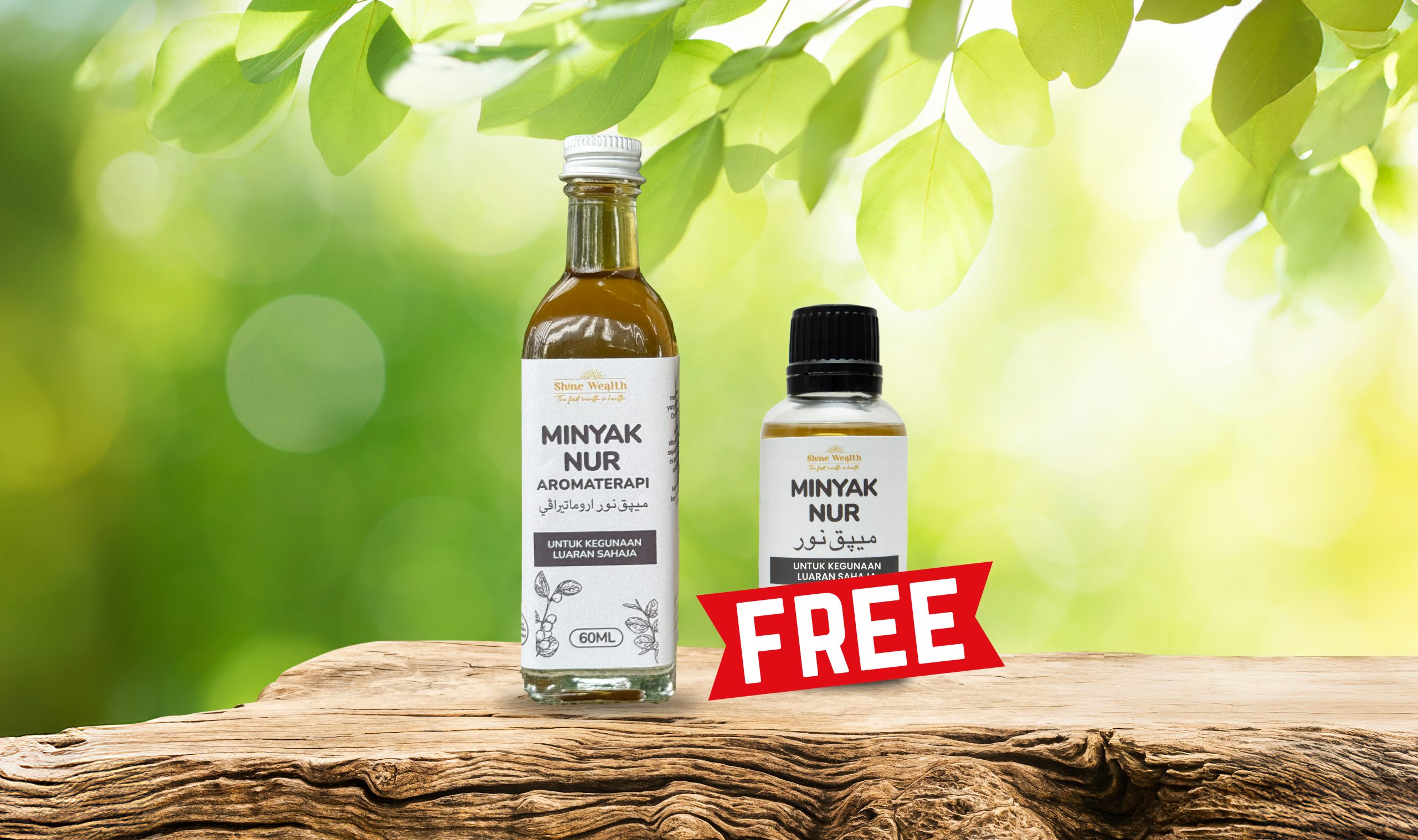 1 Botol Besar + 1 Botol Kecil