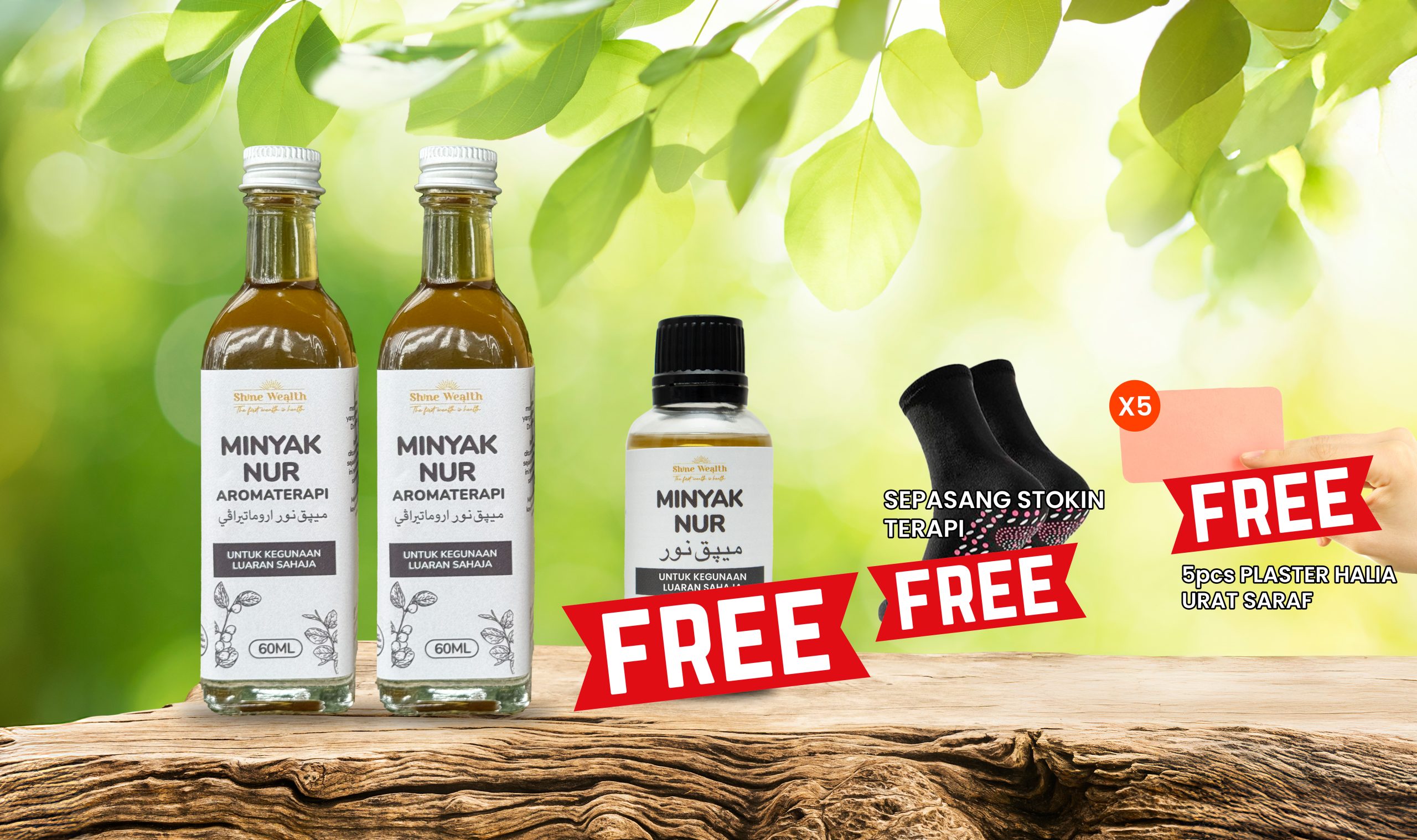 2 Botol Besar + 1 Botol Kecil